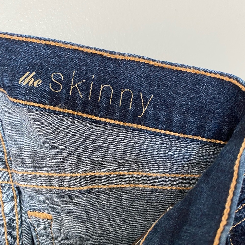7 For All ManKind jeans, dark blue denim. Size 27. - Picture 5 of 6